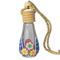 Sticlă decorativă pentru aromaterapie model înalt - Albastru