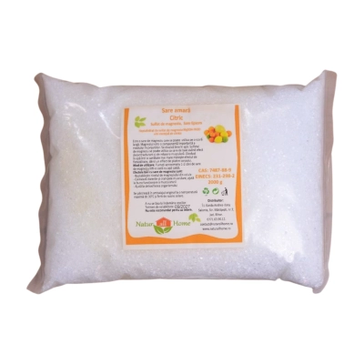 Sare amară (Sare Epsom) CITRIC 2kg TRANSPORT GRATUIT