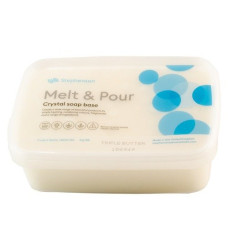 Bază de săpun Melt & Pour cu 3 unturi - 1000g