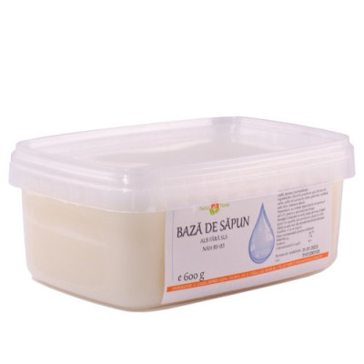 Bază de săpun alb fără SLS NAH-BS-03 600g