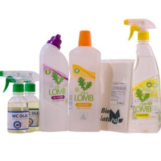 PACHET Detergenți ECOLOGICI și uleiuri de toaletă pentru grupul sanitar și CADOU lavetă Bio