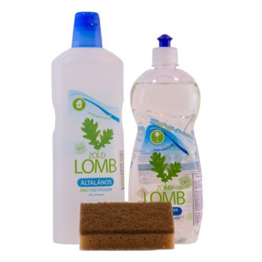 PACHET Detergent ECOLOGIC pt spălat vase cu oțet & Detergent universal și CADOU burete de COCOS