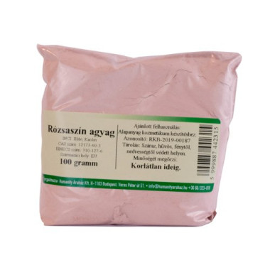 Argilă roz intens - Caolin - Illite 100 g