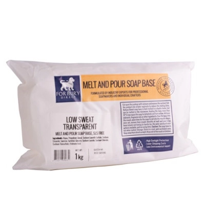 Bază de săpun Forbury Low Sweat Transparent 1kg