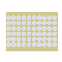 Autocolante dublu adezive pentru fitil - 100 buc/ set