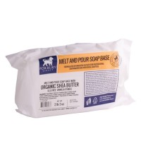 Baza de sapun Forbury cu Unt de Shea Organic - Alb - 1kg Baza de sapun Forbury cu Unt de Shea Organic - Alb - 1kg