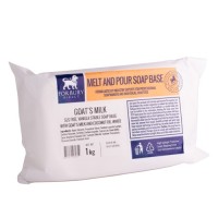 Baza de sapun Forbury Goats Milk - Alb - 1kg Baza de sapun Forbury Goats Milk - Alb - 1kg