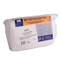 Baza de sapun Forbury White - Alb - 1kg