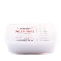 Baza de sapun Stephenson cu Lapte de Capra - Alb - 1kg Baza de sapun Stephenson cu Lapte de Capra - Alb - 1kg