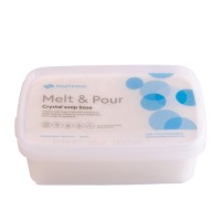 Baza de sapun Stephenson cu Lapte de Magarita - Alb - 1kg Baza de sapun Stephenson cu Lapte de Magarita - Alb - 1kg