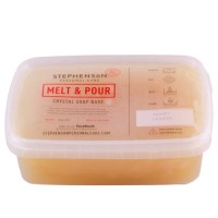 Baza de sapun Stephenson cu Miere - Semi Transparent - 1kg Baza de sapun Stephenson cu Miere - Semi Transparent - 1kg
