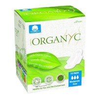 Bio Absorbante intime din bumbac organic pentru zi, 10 buc