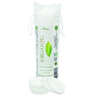 Bio Dischete demachiante din bumbac organic, 70 buc