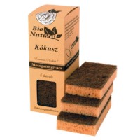 Burete pentru spalat vase cu coaja de cocos - 6 bucati/set - Eco Natural Burete pentru spalat vase cu coaja de cocos - 6 bucati/set - Eco Natural