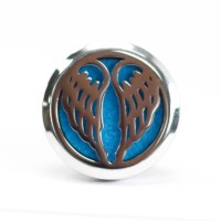 Difuzor portabil din inox pentru masina - Angel wings-CADOU Ulei esential de portocale 10ml