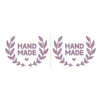 Etichete autocolante ”Handmade” 77*26mm 10 buc/set - ModelHandmade1
