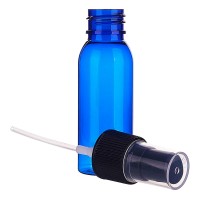 Flacon plastic 30ml, albastru, cu atomizor