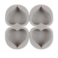 Forma de silicon  Inima - 4 cavitati