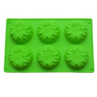 Forma de silicon - Floarea Soarelui - 6 cavitati