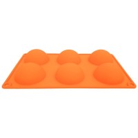 Forma de silicon - Semi sfera - 6 cavitati
