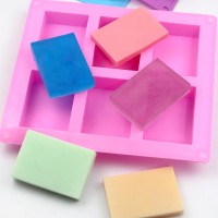 Forma silicon 6 sapunuri dreptunghiulare