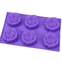 Forma de silicon - Flori – 6 cavitati - 285x167mm
