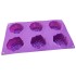 Forma de silicon - Trandafir – 6 cavitati – 276x170mm [2]