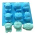 Forma de silicon - Animale (Urs, Leu, Hipopotam) – 6 cavitati [2]