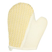 Manusa de baie exfolianta - Alb