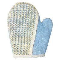 Manusa de baie exfolianta - Albastru