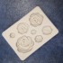 Forma de silicon – Formă de Trandafir mini, 62 x 88mm [2]