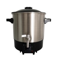 Oala de topire 9l cu robinet din otel inoxidabil - Ideal pentru sapunuri