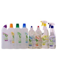 Pachet ecologic curățenie Zöldlomb: Detergenți universali + burete din fibră de cocos Pachet ecologic curățenie Zöldlomb: Detergenți universali + burete din fibră de cocos