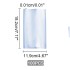 Pungi Termocontractibile din PVC – 18.2x11.9cm, Set 100 buc [2]