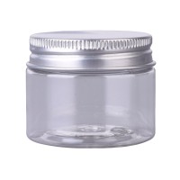 Recipient plastic transparent cu capac aluminiu - 40ml