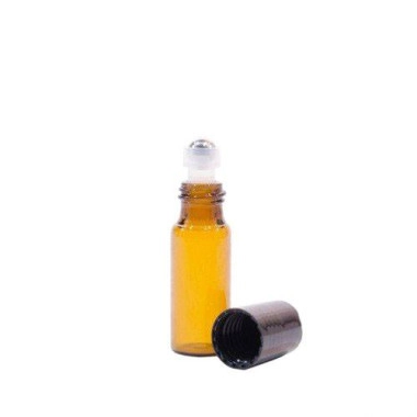 Sticluță Brună cu Roll-on de 5 ml