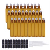 Set 30x Sticlute Roll-On 10ml cu Bile Metalice + Pipete, Palnie si Deschizator