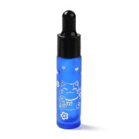 Sticluta albastra cu pipeta de 10ml ”Lucky Cat” Sticluta albastra cu pipeta de 10ml ”Lucky Cat”