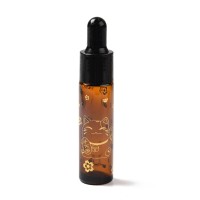 Sticluta bruna cu pipeta de 10ml ”Lucky Cat” Sticluta bruna cu pipeta de 10ml ”Lucky Cat”