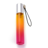 Sticluta OMBRE cu Roll-on de 10ml - tip breloc (galben-roz)