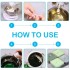 Suport din plastic pentru lumanari 40 buc + fitil 100 buc [4]