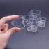 Suport din plastic pentru lumanari 40 buc + fitil 100 buc [5]