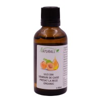 Ulei de samburi de caise, presat la rece, organic 50ml  