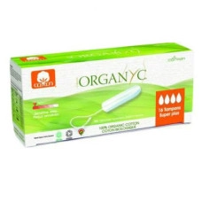 Bio Tampoane SUPER PLUS din bumbac organic - 16 buc